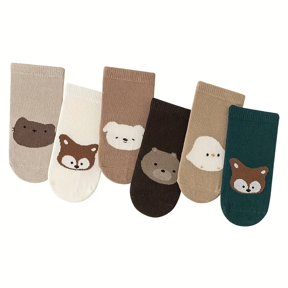 6 Pairs Autumn And Winter Larg - Unisex Baby Socks Non Slip review and price