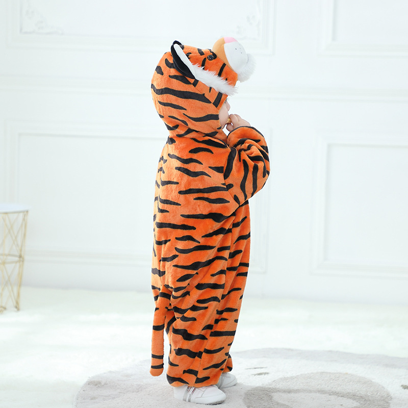 Animal Tiger Baby Clothes Kigu - Cotton Baby Onesies Zipper review and price